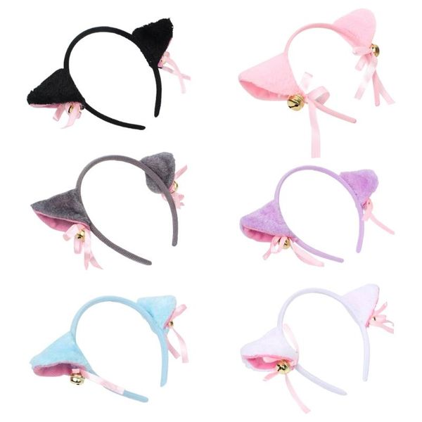 hair accessories women girls cat ears headband with bowknot bell lovely anime fluffy plush animal hoop female cosplay party headpiece
hair accessories women girls cat ears headband with bowknot bell lovely anime fluffy plush animal hoop female cosplay party headpiece