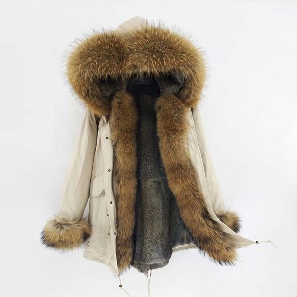 women's fur & faux arrival 2021 winter jacket women long parkas real big collar hooded jackets and coats thick warm, Black
women's fur & faux arrival 2021 winter jacket women long parkas real big collar hooded jackets and coats thick warm, Black