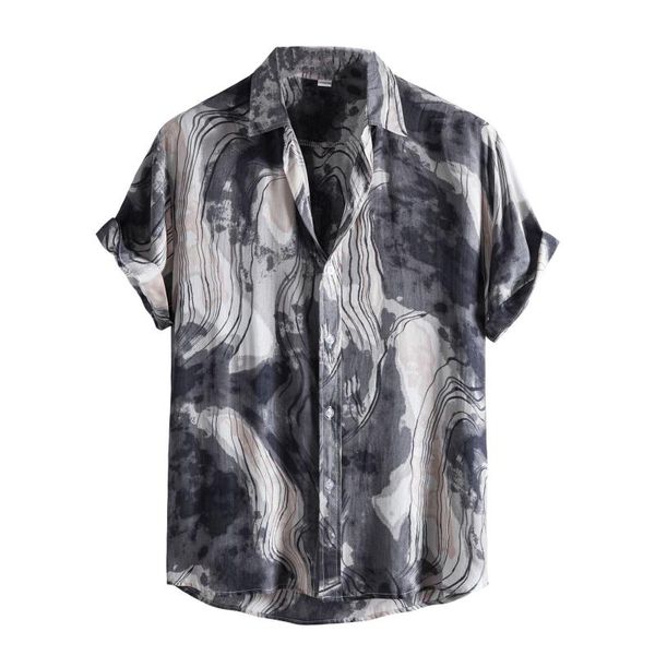 men's casual shirts 2022 est arrival men summer lapel neck striped blouse male fashion loose fit short sleeve button up tie dye, White;black
men's casual shirts 2022 est arrival men summer lapel neck striped blouse male fashion loose fit short sleeve button up tie dye, White;black