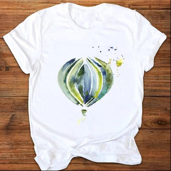 women graphic watercolor romantic travel balloon 90s ladies printing print clothes lady tees female t shirt womens t shirt, White
women graphic watercolor romantic travel balloon 90s ladies printing print clothes lady tees female t shirt womens t shirt, White