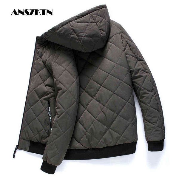 anszktn new winter jackets parka men autumn winter warm outwear slim mens coats casual quilted jackets y1103, Black
anszktn new winter jackets parka men autumn winter warm outwear slim mens coats casual quilted jackets y1103, Black