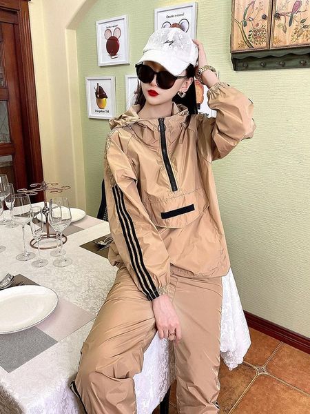 women's two piece pants casual sports suit spring 2021 loose korean thin sun protection clothing set two-piece fashion, White
women's two piece pants casual sports suit spring 2021 loose korean thin sun protection clothing set two-piece fashion, White
