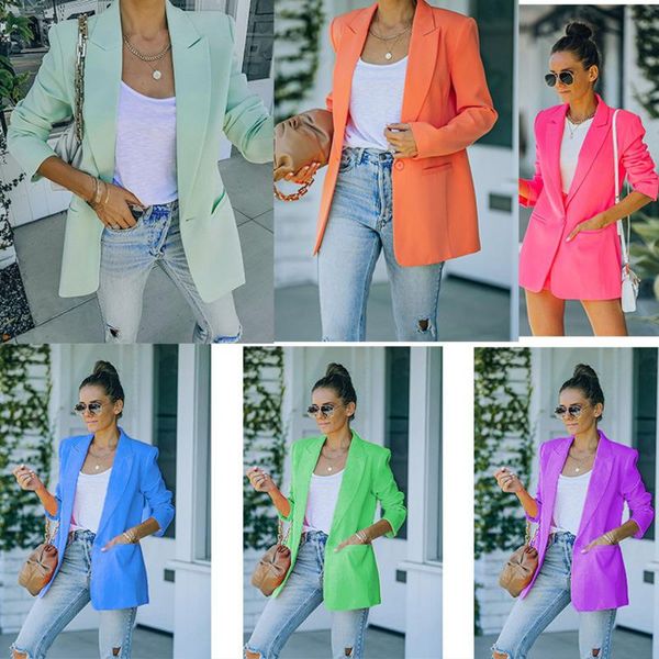 women's suits & blazers fashion korean style casual blazer spring autumn elegant business office loose all-match single breasted chic c, White;black
women's suits & blazers fashion korean style casual blazer spring autumn elegant business office loose all-match single breasted chic c, White;black