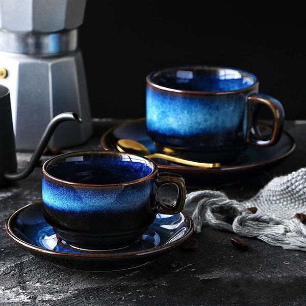distinguished 100ml-180ml coffee cup&saucer set ceramic mug milk cup cat's eye blue breakfast cup dsert dish vintage tableware
distinguished 100ml-180ml coffee cup&saucer set ceramic mug milk cup cat's eye blue breakfast cup dsert dish vintage tableware
