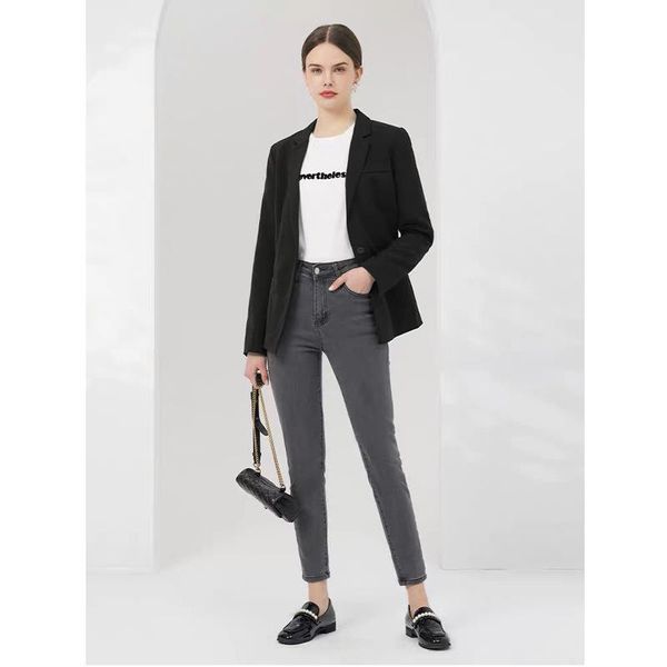 women's suits & blazers 2021 lapel suit women's jacket zaraing loose and simple style american female coat winter, White;black
women's suits & blazers 2021 lapel suit women's jacket zaraing loose and simple style american female coat winter, White;black