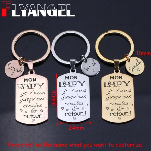 keychains flyangel engraved name papa custom keychain car key tag keyring holder jewelry gifts father daddy, Silver
keychains flyangel engraved name papa custom keychain car key tag keyring holder jewelry gifts father daddy, Silver