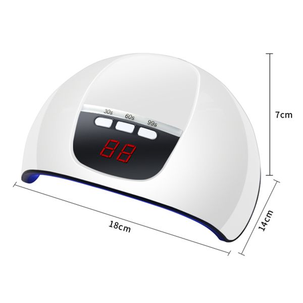 54w uv nail lamp nail dryer led uv lamp mini lamp for nails manicure uv gel timing machine 18 leds
54w uv nail lamp nail dryer led uv lamp mini lamp for nails manicure uv gel timing machine 18 leds
