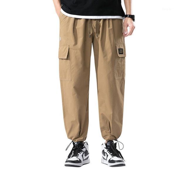 men's pants causal cargo fashion cotton loose multi-pockets fitness joggers men sweatpants male hip hop harem streetwear, Black
men's pants causal cargo fashion cotton loose multi-pockets fitness joggers men sweatpants male hip hop harem streetwear, Black