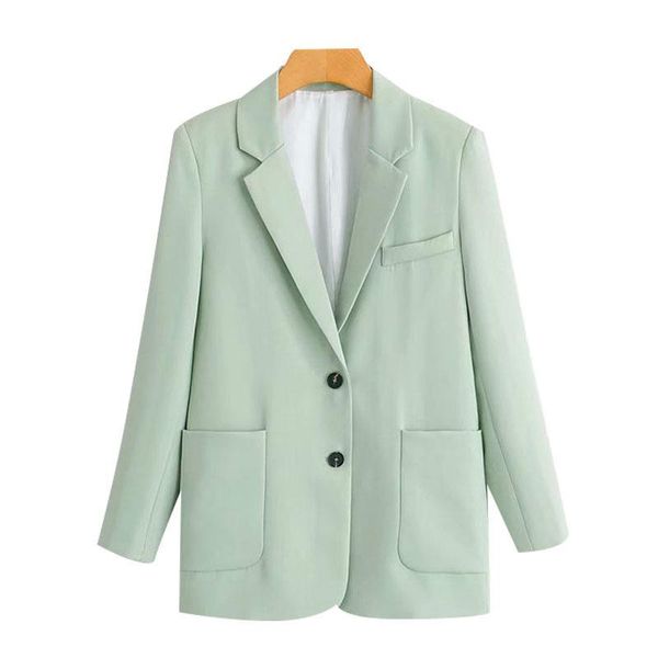 women's suits & blazers green color casual blazer vintage long sleeve pockets female outerwear chic women office wear single breasted, White;black
women's suits & blazers green color casual blazer vintage long sleeve pockets female outerwear chic women office wear single breasted, White;black