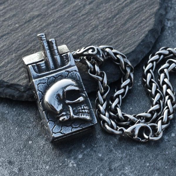 chains hip hop cigarette skull pendant necklace stainless steel bottle opner nekclace for men boys fashion punk biker jewelry gift, Silver
chains hip hop cigarette skull pendant necklace stainless steel bottle opner nekclace for men boys fashion punk biker jewelry gift, Silver