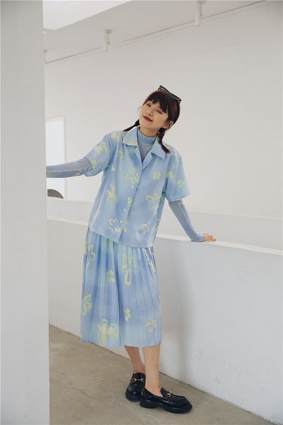 2021 new sky blue summer women shirts short sleeve button up shirt designer and blouses fashion clothing nc64, White
2021 new sky blue summer women shirts short sleeve button up shirt designer and blouses fashion clothing nc64, White