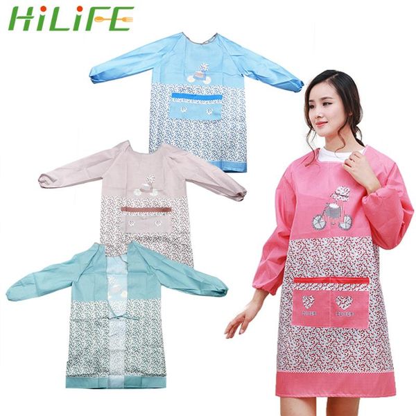 aprons hilife long sleeve apron anti-fouling dress waterproof little flowers anti-oil kitchen accessories
aprons hilife long sleeve apron anti-fouling dress waterproof little flowers anti-oil kitchen accessories