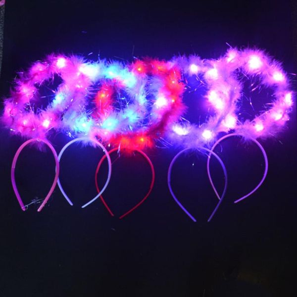 white feather angel led light up glowing headband halo ring flashing headwear hair accessories glow party supplies, Slivery;white
white feather angel led light up glowing headband halo ring flashing headwear hair accessories glow party supplies, Slivery;white