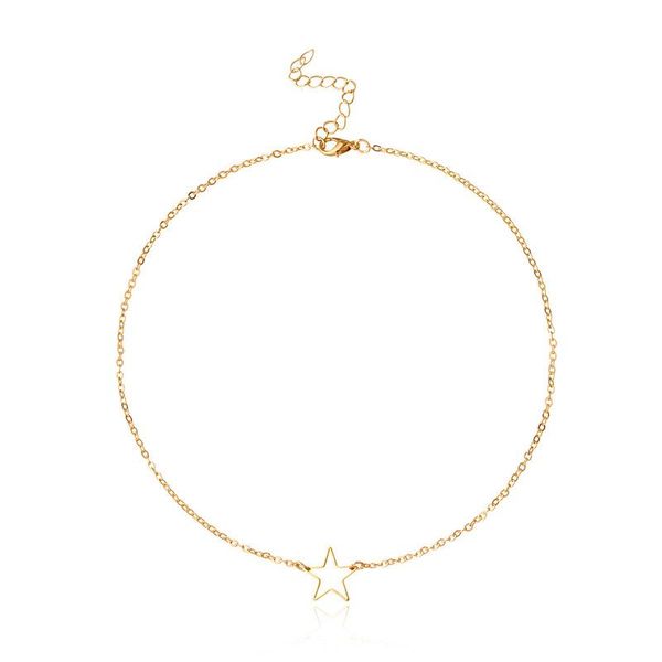 pendant necklaces trendy gold silver color star choker chain necklace for women girl wedding party fashion jewelry gift
pendant necklaces trendy gold silver color star choker chain necklace for women girl wedding party fashion jewelry gift