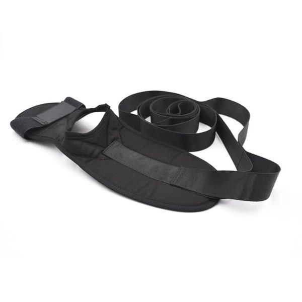 yoga stretch band stretching strap black with loops for hamstring stretcher exercise belt stripes
yoga stretch band stretching strap black with loops for hamstring stretcher exercise belt stripes