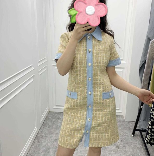 casual dresses western style sweet wind weave bright tweed silk cowboy splicing feminine line dressed in short sleeves 76iv, Black;gray
casual dresses western style sweet wind weave bright tweed silk cowboy splicing feminine line dressed in short sleeves 76iv, Black;gray