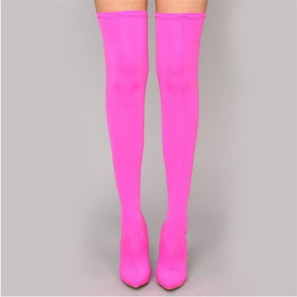boots fall winter trending women candy color pointed toe shoes suede over the knee elegant party dress zapatos de mujer, Black
boots fall winter trending women candy color pointed toe shoes suede over the knee elegant party dress zapatos de mujer, Black