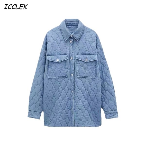 za jackets for women's shirt denim coat thin parkas fashion pocket long sleeve outwear streetwear oversize ladies casual bf 211013, Black
za jackets for women's shirt denim coat thin parkas fashion pocket long sleeve outwear streetwear oversize ladies casual bf 211013, Black