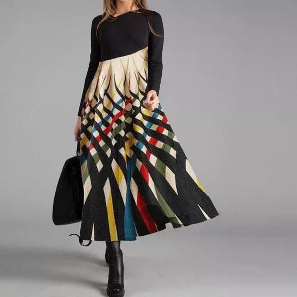 casual dresses women winter o-neck t shirt long sleeve fashion dress female chic printing ladies work midi autumn, Black;gray
casual dresses women winter o-neck t shirt long sleeve fashion dress female chic printing ladies work midi autumn, Black;gray