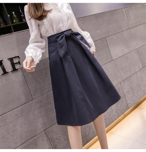skirts summer women elegant high waist pleated school big bow knit belts fashion solid color skirt, Black
skirts summer women elegant high waist pleated school big bow knit belts fashion solid color skirt, Black