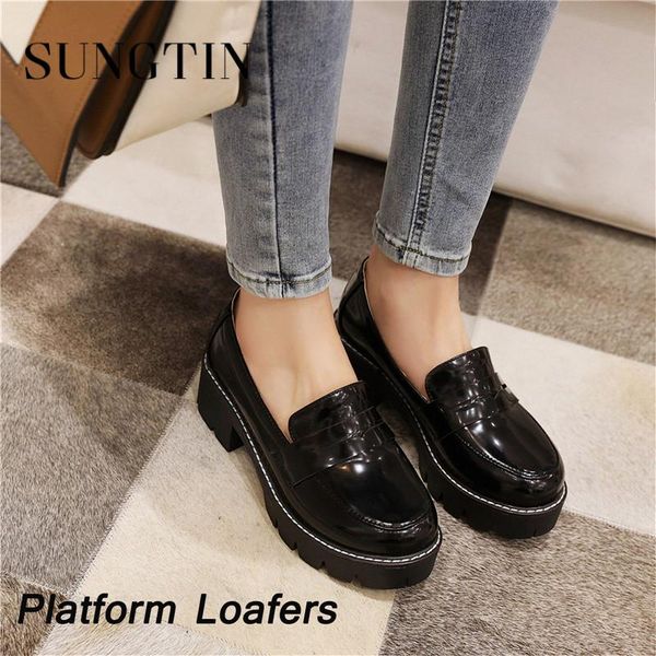 dress shoes sungtin vintage chunky platform women soft leather cute mary jane autumn winter japanese lolita, Black
dress shoes sungtin vintage chunky platform women soft leather cute mary jane autumn winter japanese lolita, Black