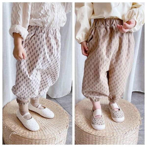 2021 children spring new girls cotton nine points pants toddler kids fashion casual harlan pants baby floral print trousers, Blue
2021 children spring new girls cotton nine points pants toddler kids fashion casual harlan pants baby floral print trousers, Blue