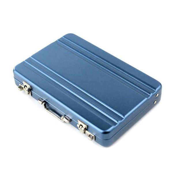 card holders solid mini fashion accessories organizer portable gift storage suitcase shaped aluminum business holder, Brown;gray
card holders solid mini fashion accessories organizer portable gift storage suitcase shaped aluminum business holder, Brown;gray