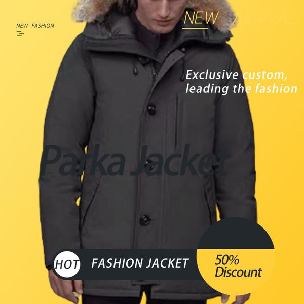 fashion mens winter down jacket puffer hooded real big wolf fur thick coat doudoune homme jackets men women couples canada parka windproof s, Black
fashion mens winter down jacket puffer hooded real big wolf fur thick coat doudoune homme jackets men women couples canada parka windproof s, Black