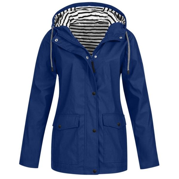 women's jackets women casual solid rain jacket outdoor plus size ladies waterproof hooded raincoat windproofjacket full surchemise, Black;brown
women's jackets women casual solid rain jacket outdoor plus size ladies waterproof hooded raincoat windproofjacket full surchemise, Black;brown