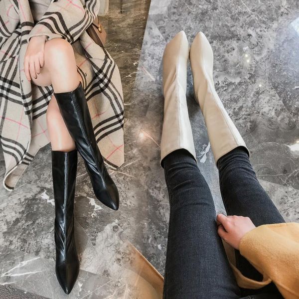 boots spring winter women fashion gorgeous colorful pointed toe comfort square low heels black mid calf shoes plus size 46
boots spring winter women fashion gorgeous colorful pointed toe comfort square low heels black mid calf shoes plus size 46