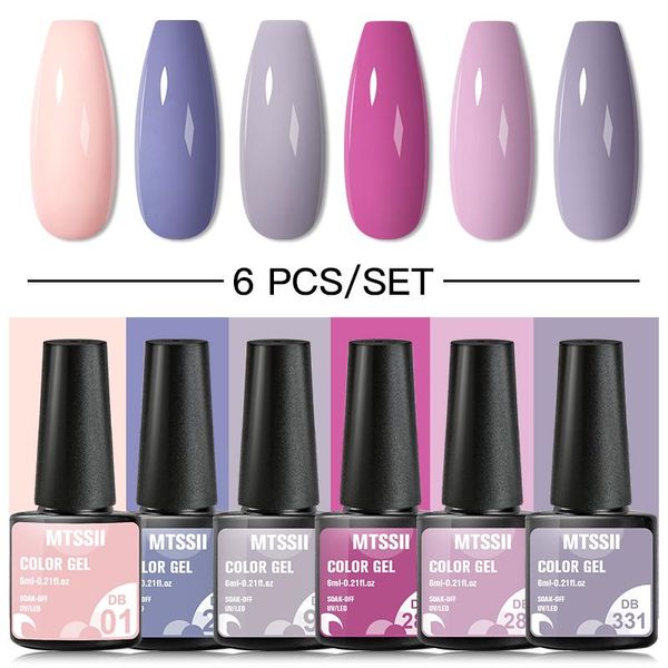 nail gel mtssii 2/3/6 pcs polish set color glitter semi permanent hybrid varnish base coat soak off uv led art, Red;pink
nail gel mtssii 2/3/6 pcs polish set color glitter semi permanent hybrid varnish base coat soak off uv led art, Red;pink
