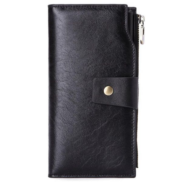 large capacity cell phone pocket hasp card holder handmade vintage 2021 brand 100% genuine cowhide leather wallet, Red;black
large capacity cell phone pocket hasp card holder handmade vintage 2021 brand 100% genuine cowhide leather wallet, Red;black