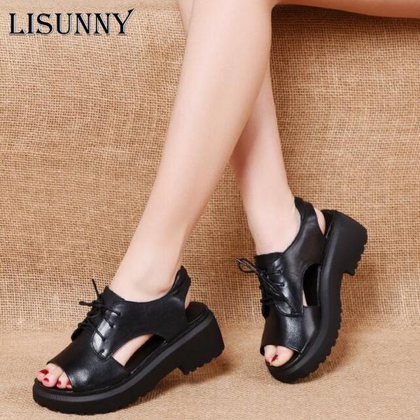 sandals lisunny ladies 2021 spring retro women shoes genuine leather zip flat with sewing handmade platform, Black
sandals lisunny ladies 2021 spring retro women shoes genuine leather zip flat with sewing handmade platform, Black