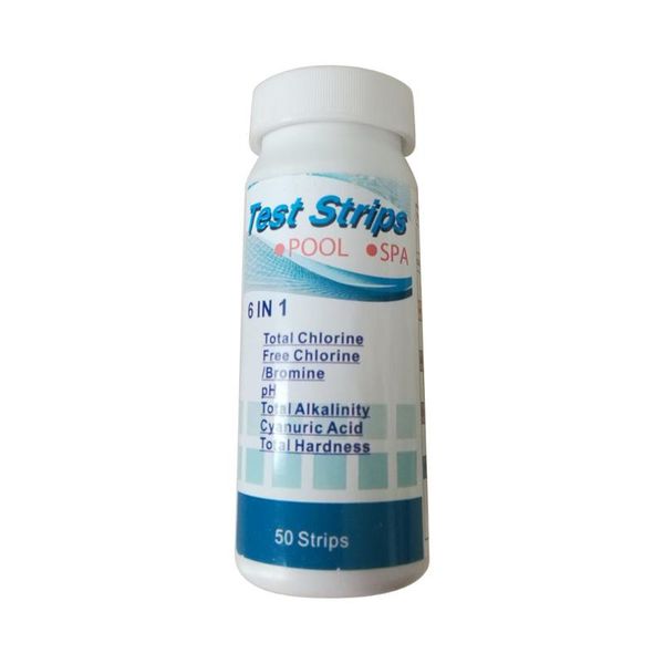 pool & accessories 6 in 1 ph test strips easy and fast detection of 50pcs for pools spas the quality water accessories#bl1
pool & accessories 6 in 1 ph test strips easy and fast detection of 50pcs for pools spas the quality water accessories#bl1