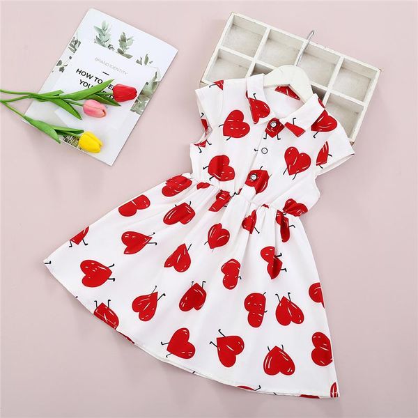 girl's dresses sweet kids baby girls stylish short sleeve heart print dress valentine's day fashion shirt for children 2-7years, Red;yellow
girl's dresses sweet kids baby girls stylish short sleeve heart print dress valentine's day fashion shirt for children 2-7years, Red;yellow