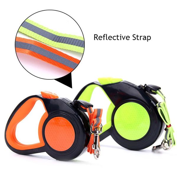 dog collars & leashes pet leash automatic retractable reflective tape nylon extending rope puppy walking running leads 3/5/8m
dog collars & leashes pet leash automatic retractable reflective tape nylon extending rope puppy walking running leads 3/5/8m