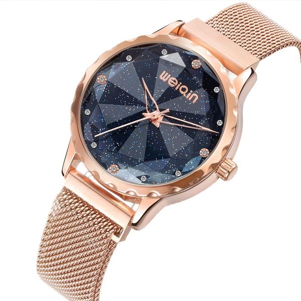 wristwatches waterproof starry sky watch women magnet stainless steel mesh rose gold quartz female 2021 ladies wrist watches for, Slivery;brown
wristwatches waterproof starry sky watch women magnet stainless steel mesh rose gold quartz female 2021 ladies wrist watches for, Slivery;brown