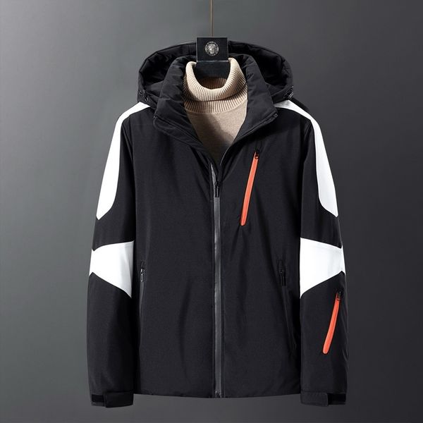 winter parkas jacket men white duck down coat thick warm hooded windbreaker snow chaqueta hombre plus size m-4xl, Black
winter parkas jacket men white duck down coat thick warm hooded windbreaker snow chaqueta hombre plus size m-4xl, Black