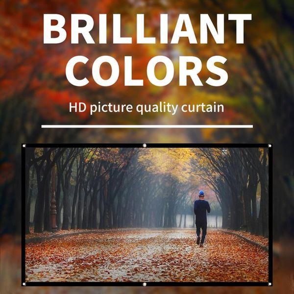 projection screens portable 16:9 simple projector curtain set hd display screen household bedroom decoration for home outdoor office
projection screens portable 16:9 simple projector curtain set hd display screen household bedroom decoration for home outdoor office