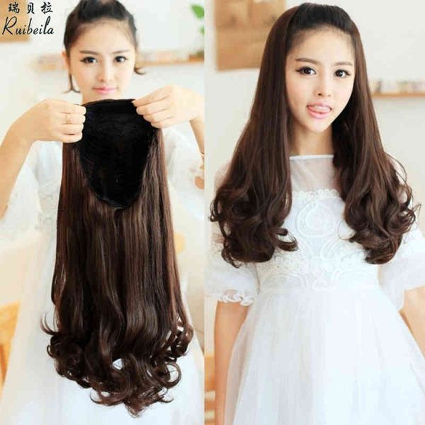 wig ms. xiangsen long curly hair fluffy half set pear flower head big wave split whole, Black;brown
wig ms. xiangsen long curly hair fluffy half set pear flower head big wave split whole, Black;brown
