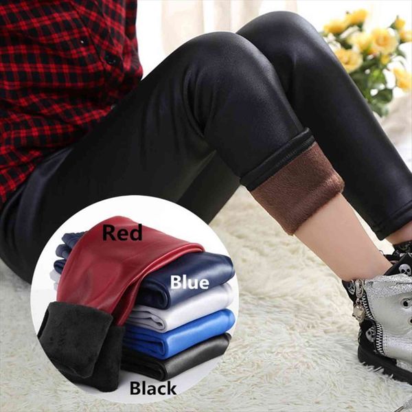 winter girls leggings kids leather pencil pants children warm trousers pu legging slim for, Blue
winter girls leggings kids leather pencil pants children warm trousers pu legging slim for, Blue