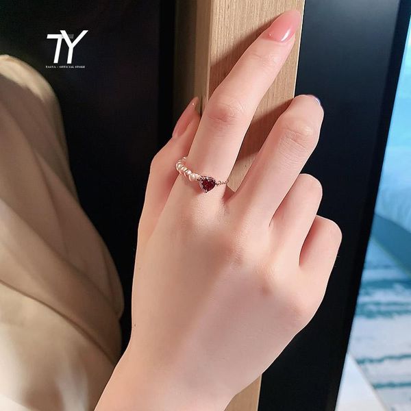 cluster rings pull out red peach heart baroque pearl ring 2021 female finger jewelry fashion christmas gift party elegant, Golden;silver
cluster rings pull out red peach heart baroque pearl ring 2021 female finger jewelry fashion christmas gift party elegant, Golden;silver