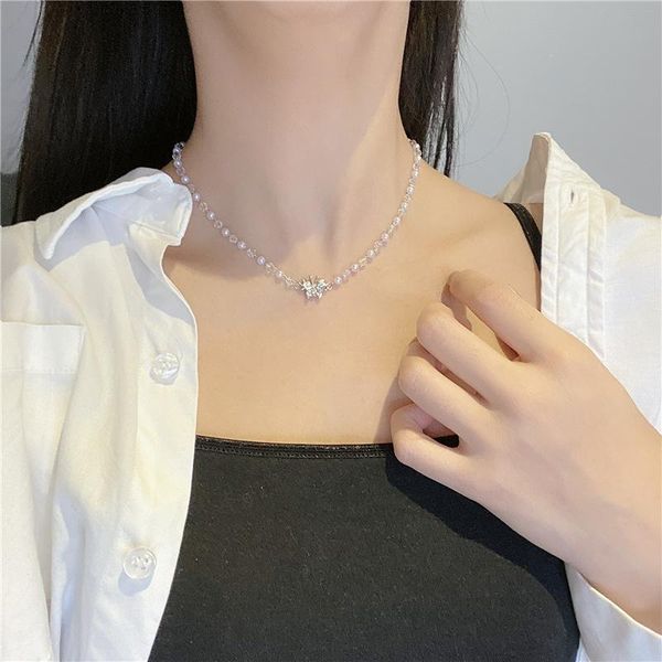 pendant necklaces beaded choker pearl necklace for women silver butterfly collar chokers chains bead womens jewelry
pendant necklaces beaded choker pearl necklace for women silver butterfly collar chokers chains bead womens jewelry