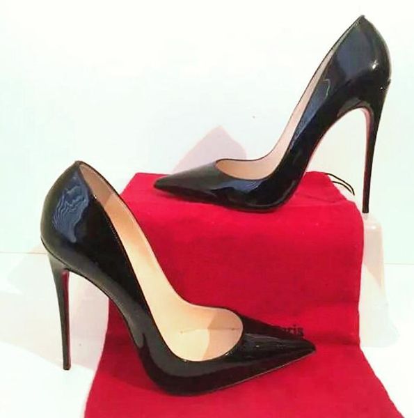 dress shoes classics brand women high heel 8 12cm so kate red rubber bottom pointed toe patent leather wedding pumps, Black
dress shoes classics brand women high heel 8 12cm so kate red rubber bottom pointed toe patent leather wedding pumps, Black