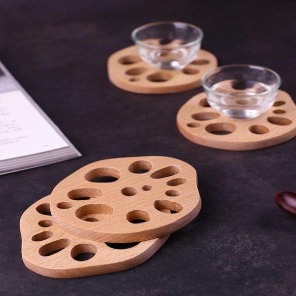mats & pads 2/1pcs beech lotus root pad creative tea cup tomak insulation anti-scald wooden mat kitchen tools
mats & pads 2/1pcs beech lotus root pad creative tea cup tomak insulation anti-scald wooden mat kitchen tools