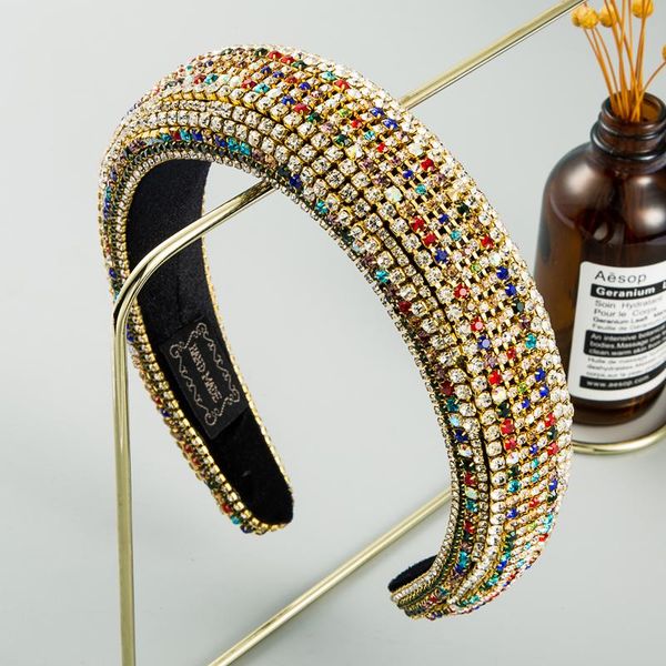 hair clips & barrettes luxurious baroque all rhinestone colorful band for women handmade thick sponge women's fashion accessories, Golden;silver
hair clips & barrettes luxurious baroque all rhinestone colorful band for women handmade thick sponge women's fashion accessories, Golden;silver