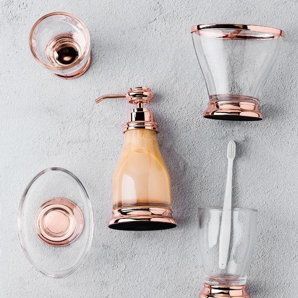 bath accessory set nordic luxury bathroom five piece glass + brass decor kit wedding gifts
bath accessory set nordic luxury bathroom five piece glass + brass decor kit wedding gifts