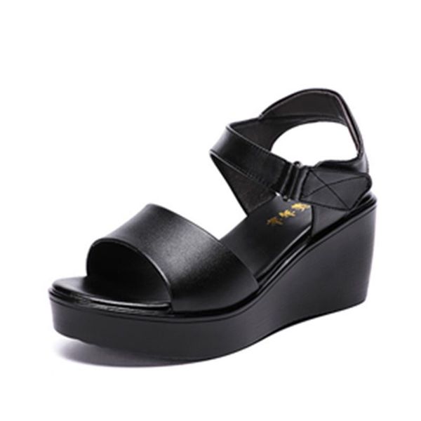 sandals big size 32-43 wedges shoes women 2021 summer medium heel platform comfortable mother ladies, Black
sandals big size 32-43 wedges shoes women 2021 summer medium heel platform comfortable mother ladies, Black