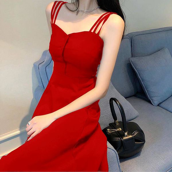 sleeveless ribbed maxi vestidos high waist long tank dress summer fitted bodycon robe femme buttons women dresses, Black;gray
sleeveless ribbed maxi vestidos high waist long tank dress summer fitted bodycon robe femme buttons women dresses, Black;gray