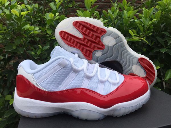genuine jumpman 11 mens womens basketball shoes red and white color matching couple sports in full size 36--46
genuine jumpman 11 mens womens basketball shoes red and white color matching couple sports in full size 36--46